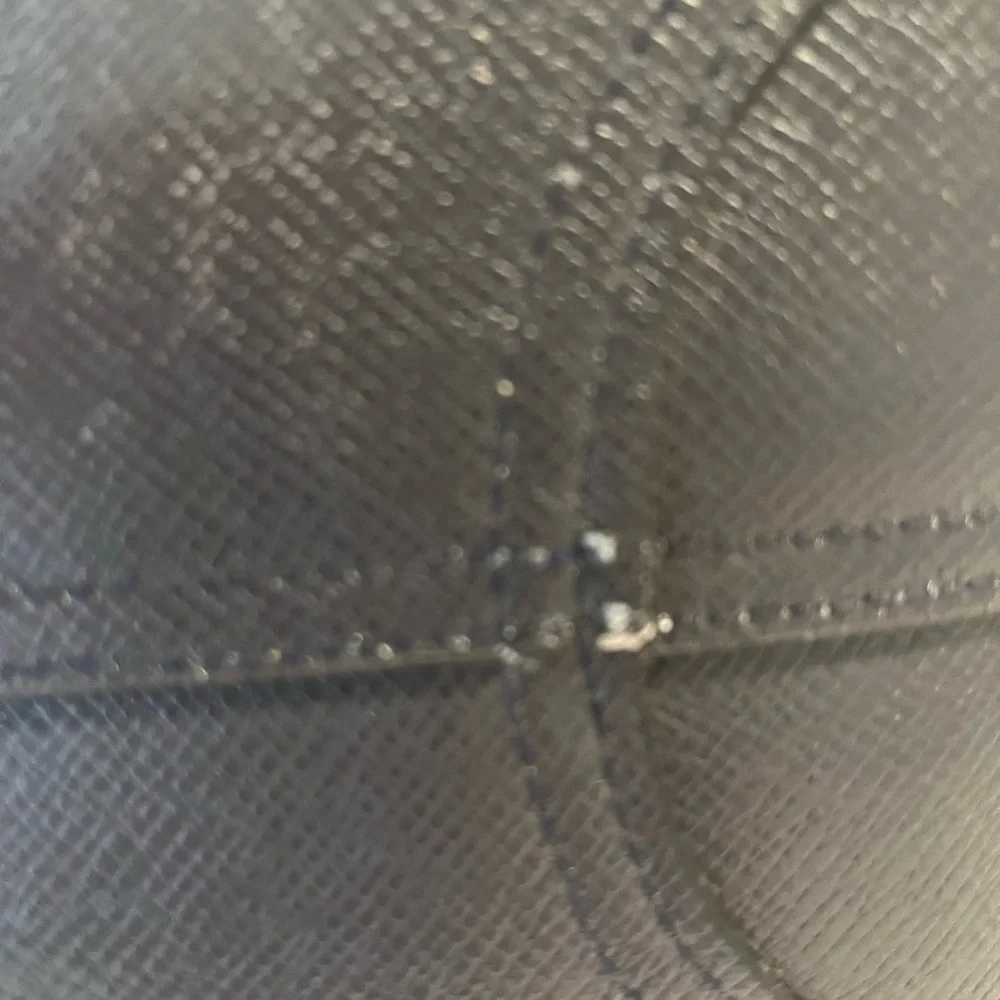 Coach EUC Reversible Navy & flower Tote with Structured Design and Gold Accents - Picture 8 of 14